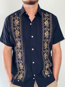 Embroidered Guayabera